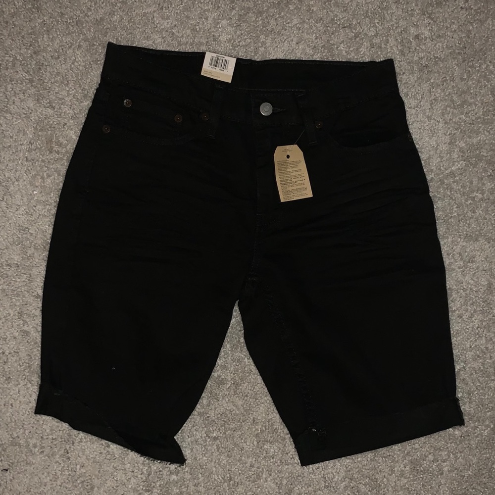 NWT Men’s Levi’s 511 Slim Stretch Black Shorts